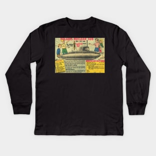 Nuclear Sub Kids Long Sleeve T-Shirt